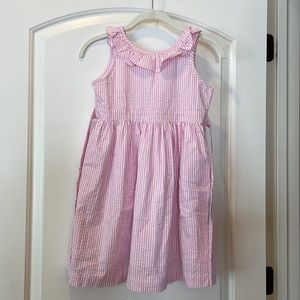 Classic Prep Seersucker Dress, Size 8